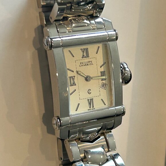 Phillipe Charriol Mens Watch: Colvmbvs 9011910 With Box and Papers - Picture 5 of 5